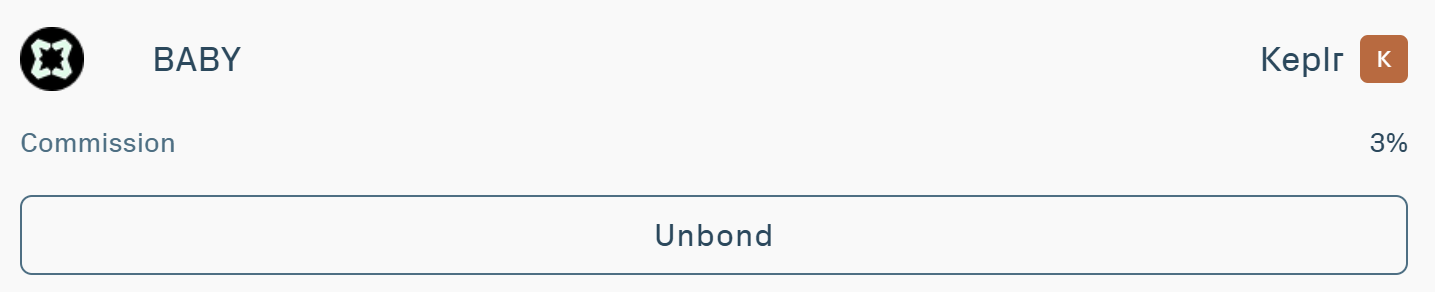 BABY Staking via Web Step 8.2