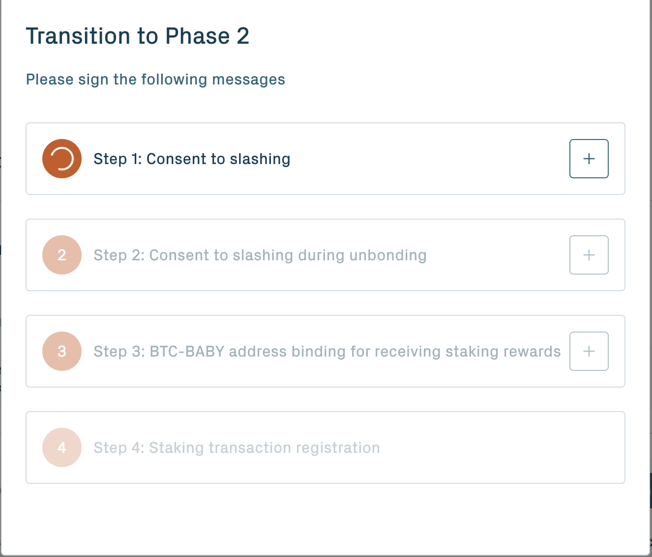 Babylon Staking Web App