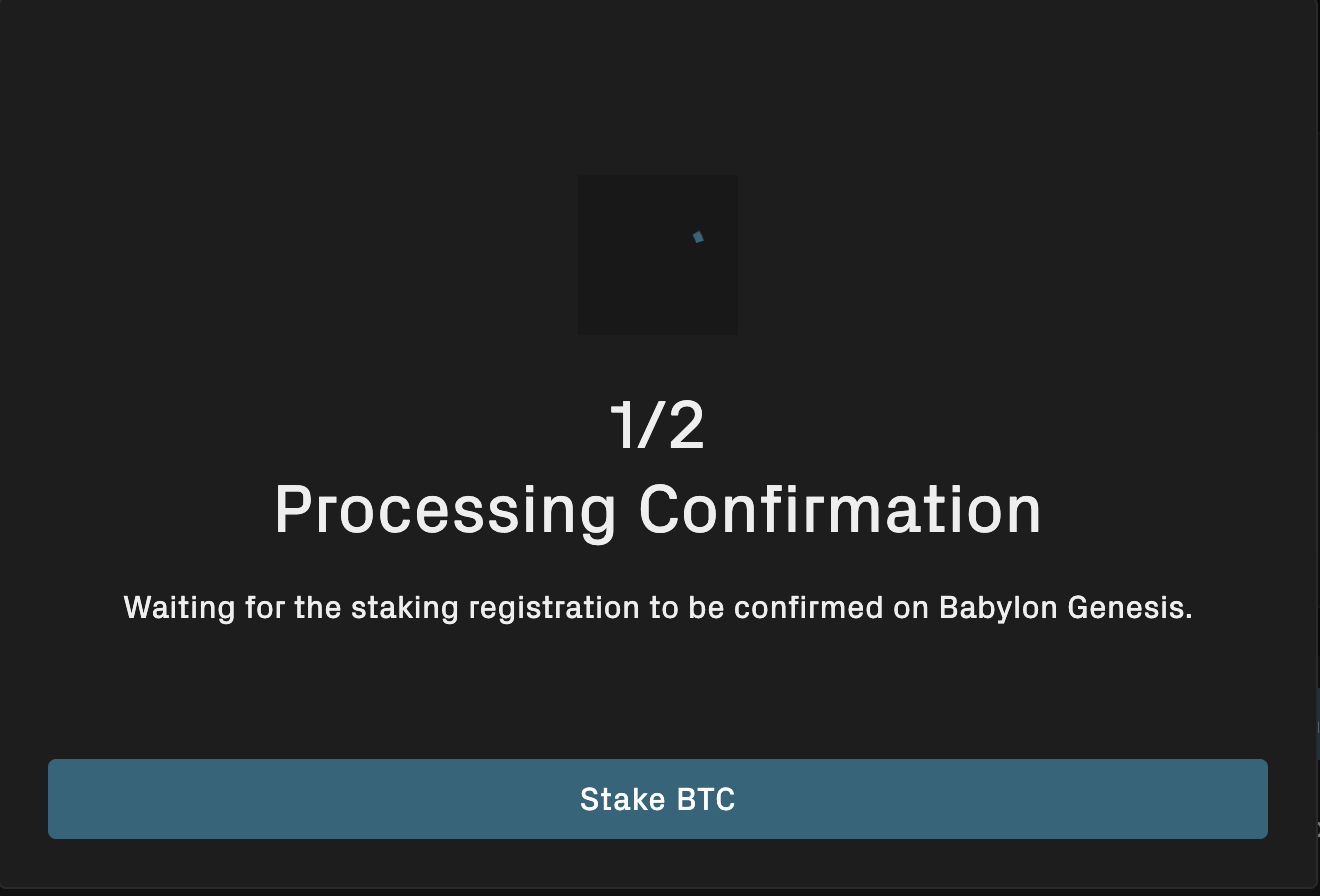 Babylon Staking Web App