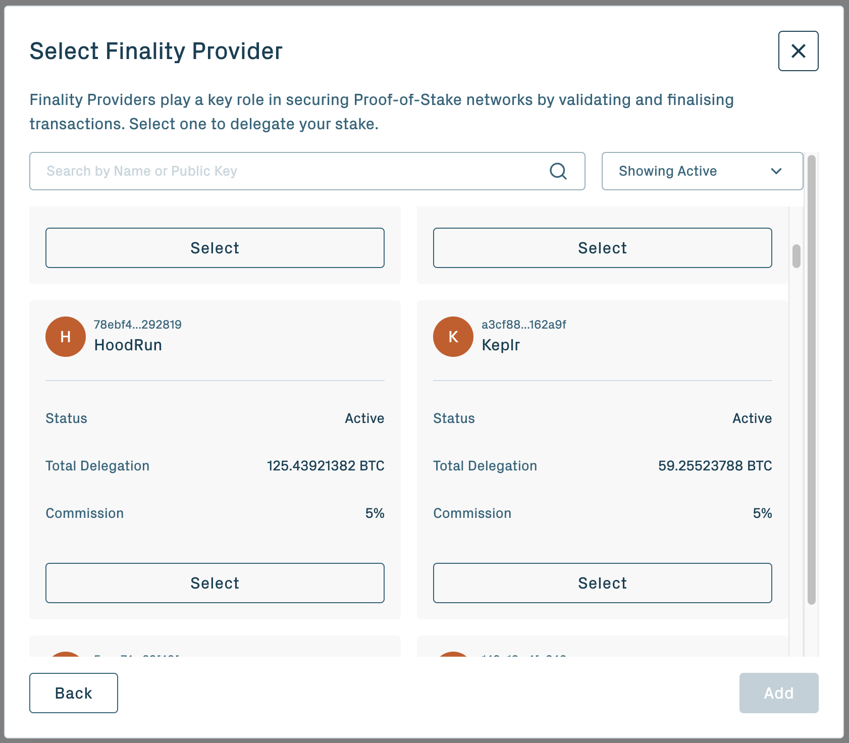 Babylon Staking Web App