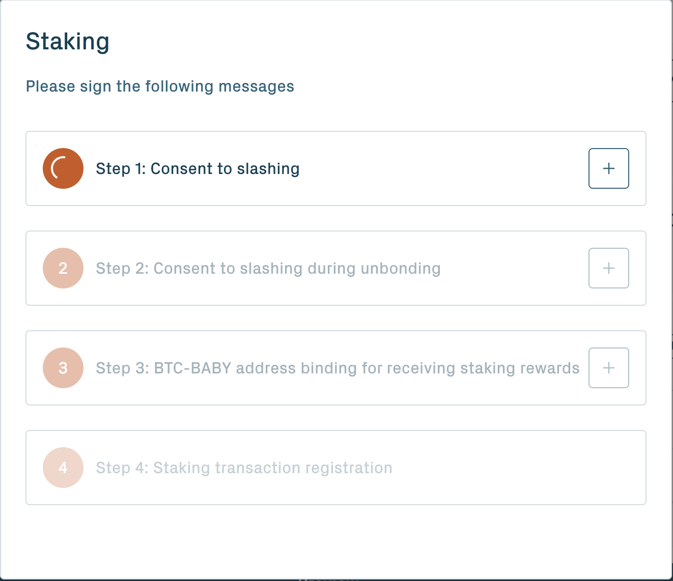 Babylon Staking Web App