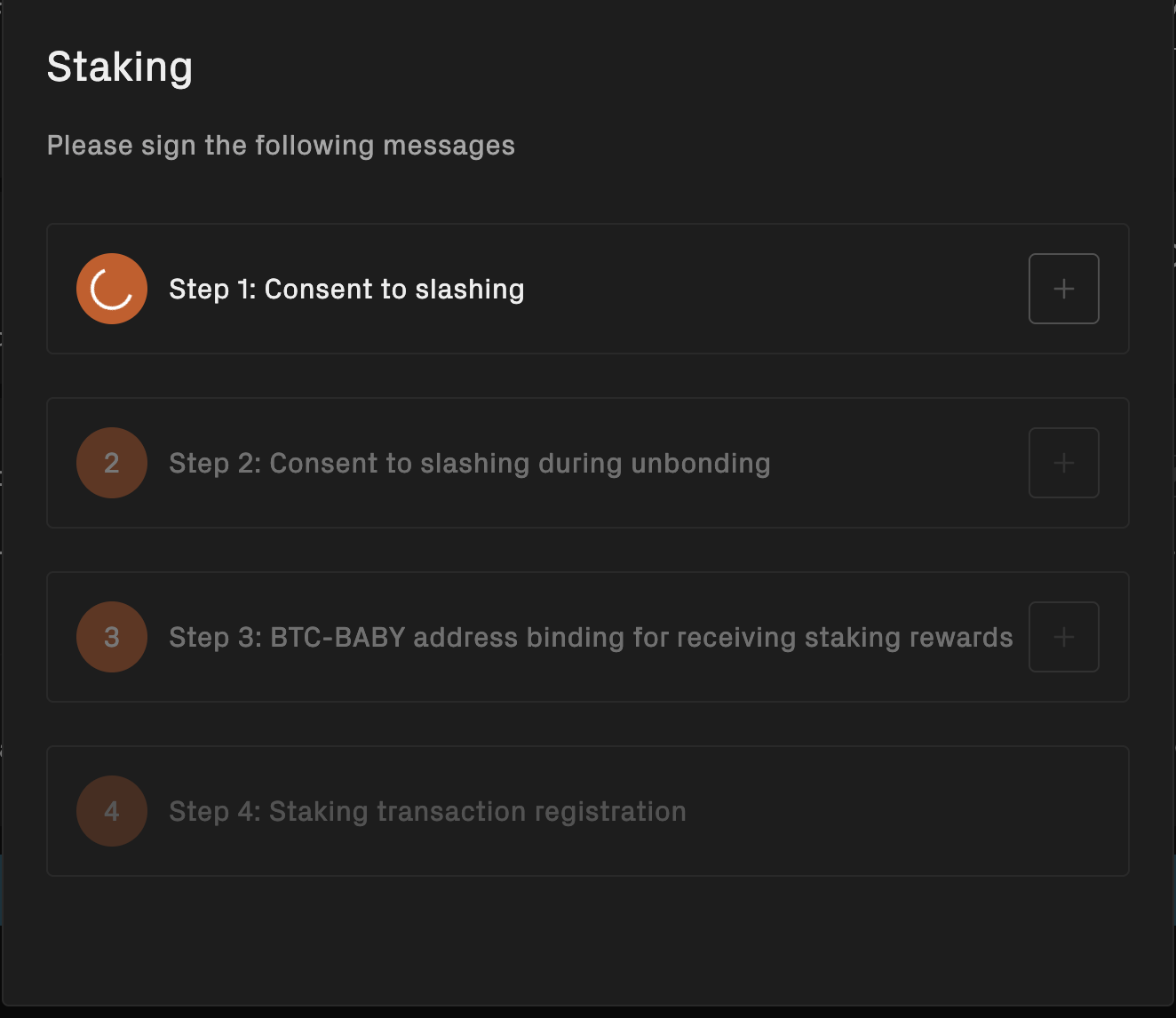 Babylon Staking Web App