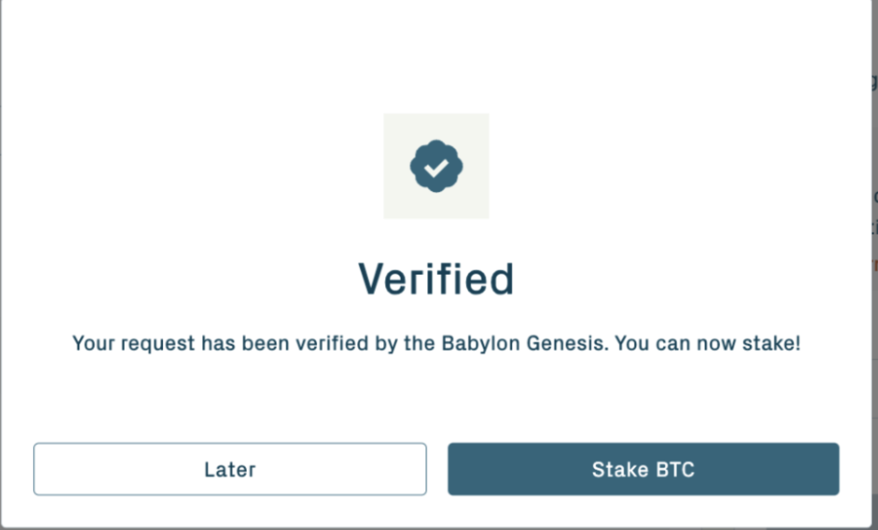 Babylon Staking Web App