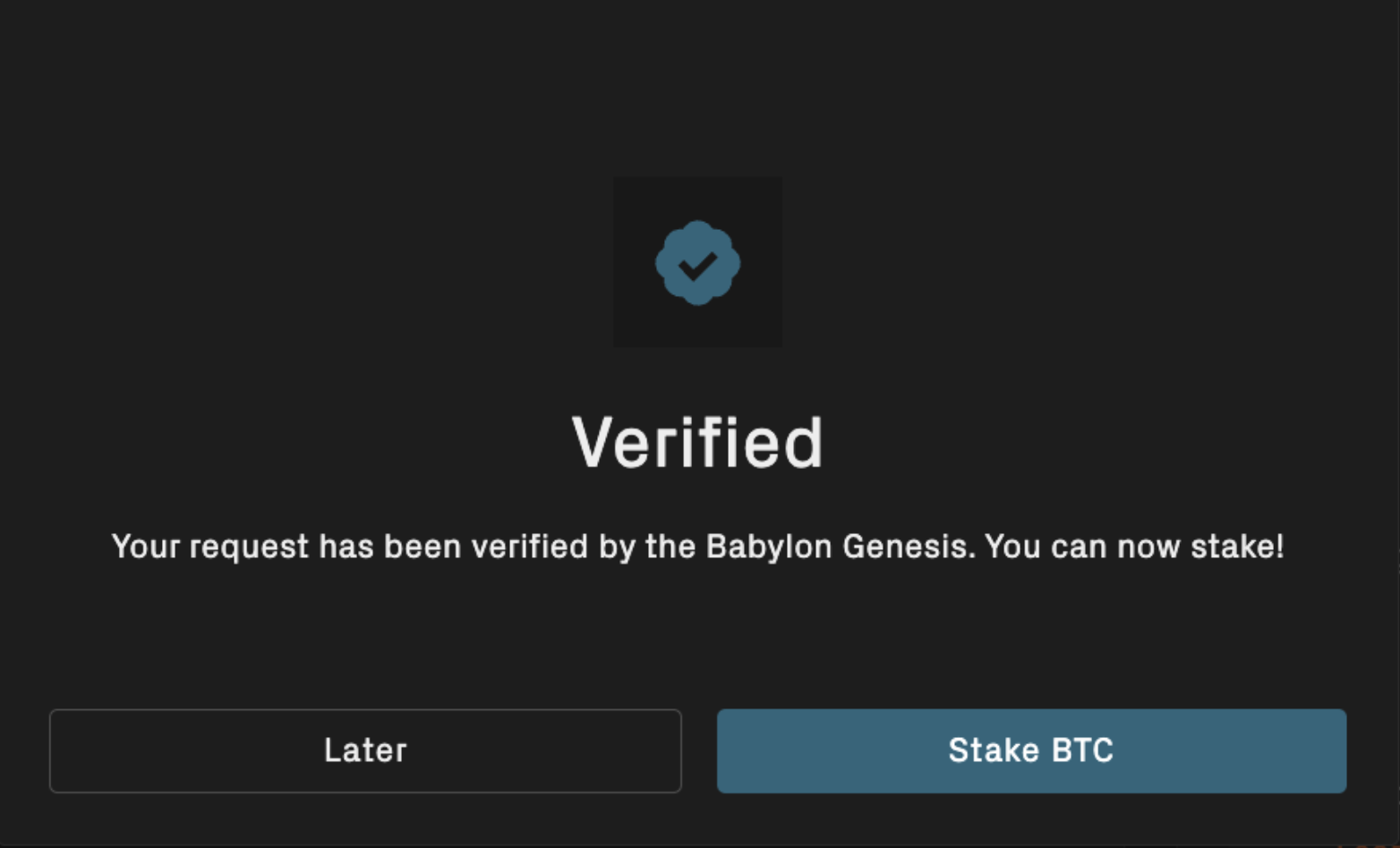 Babylon Staking Web App